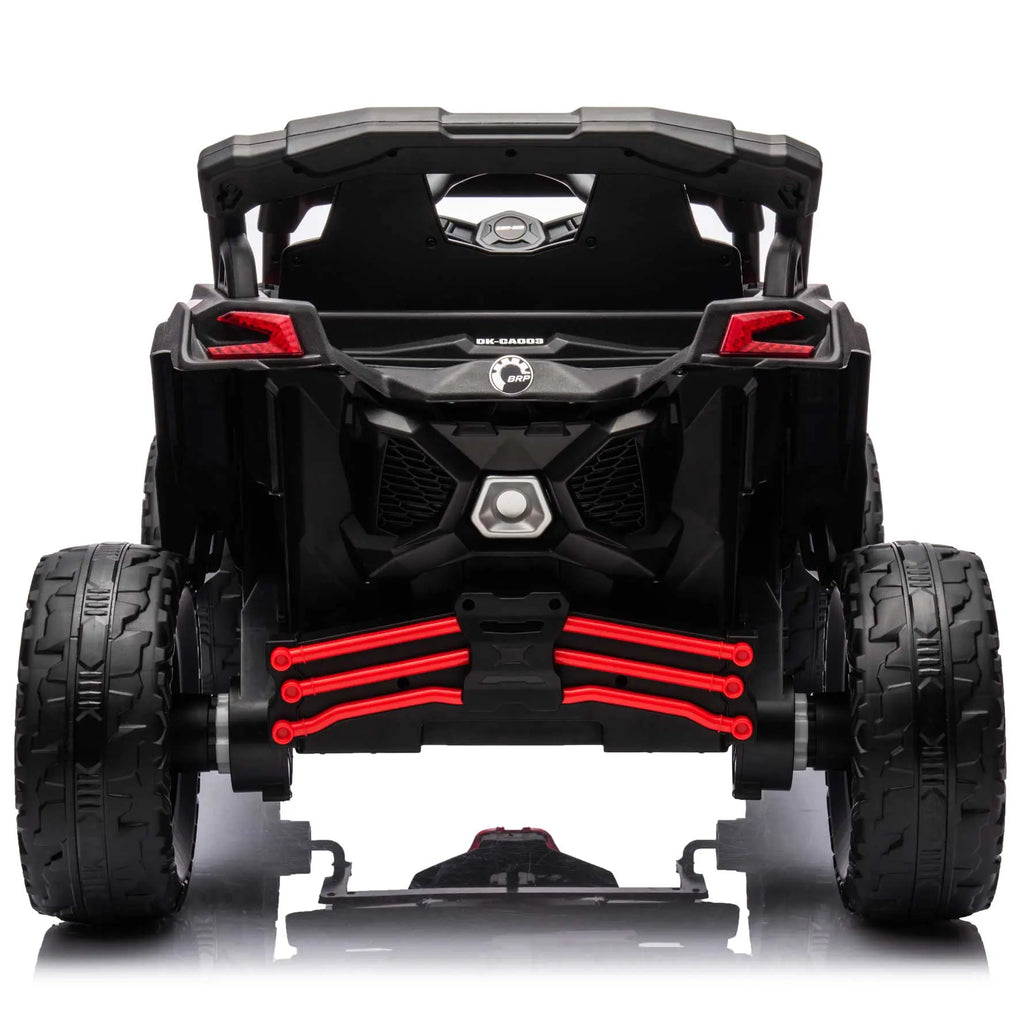 Can-Am Maverick Custom Edition 24V Kids Ride-On UTV Buggy Car | Red