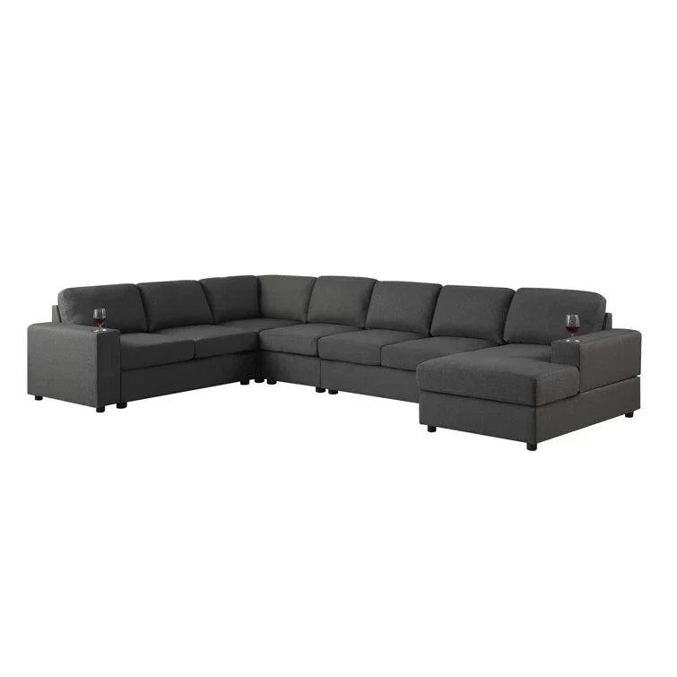 Redwater 146.5" Wide Right Hand Facing Modular Sofa & Chaise