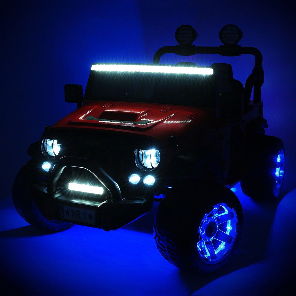 Trail Explorer 24V Kids Ride-On Car Truck with R/C Parental Remote | Yellow