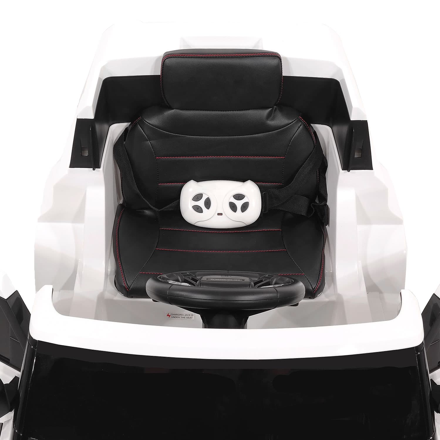 Land Rover Defender 12V Kids Ride-On Car with R/C Parental Remote | White