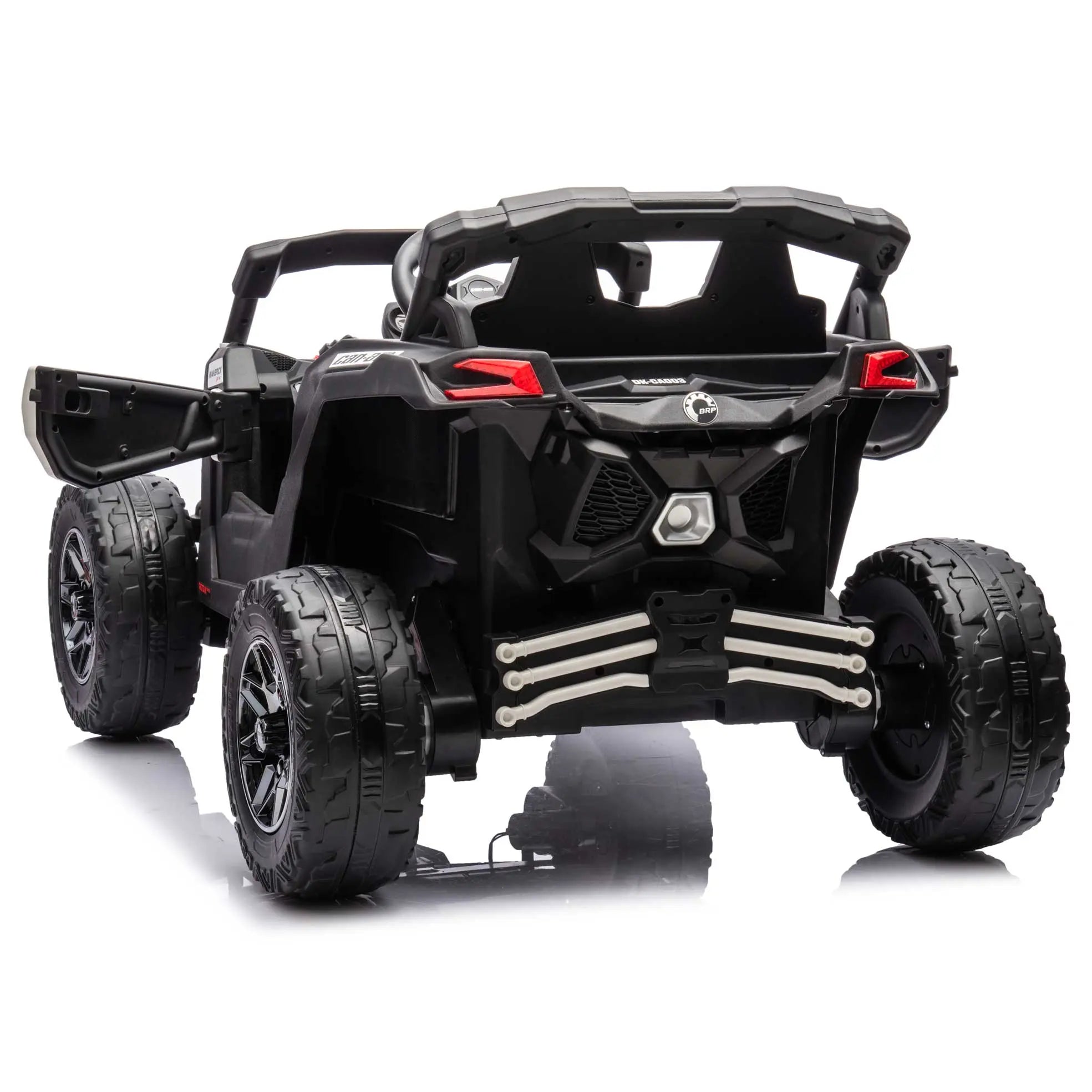 Can-Am Maverick Custom Edition 24V Kids Ride-On UTV Buggy Car | White
