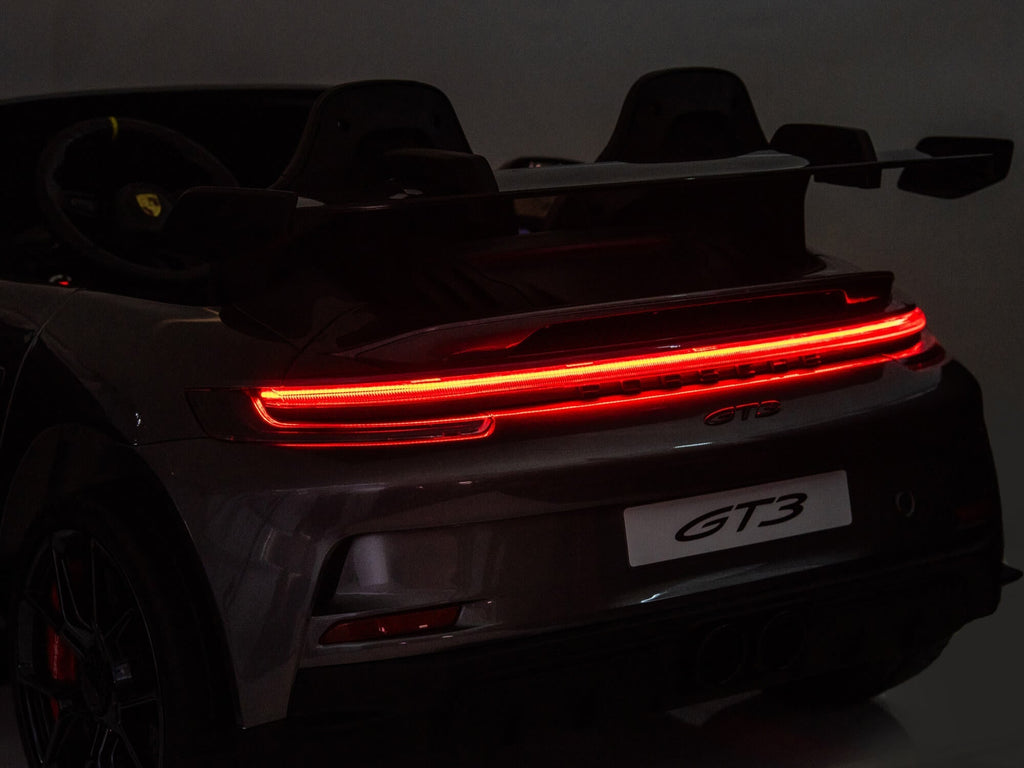 Porsche 911 GT3 24V Kids 2 (Two) Seater Ride On Car | Gray