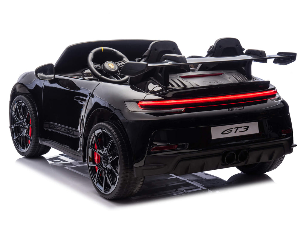 Porsche 911 GT3 24V Kids 2 (Two) Seater Ride On Car | Black