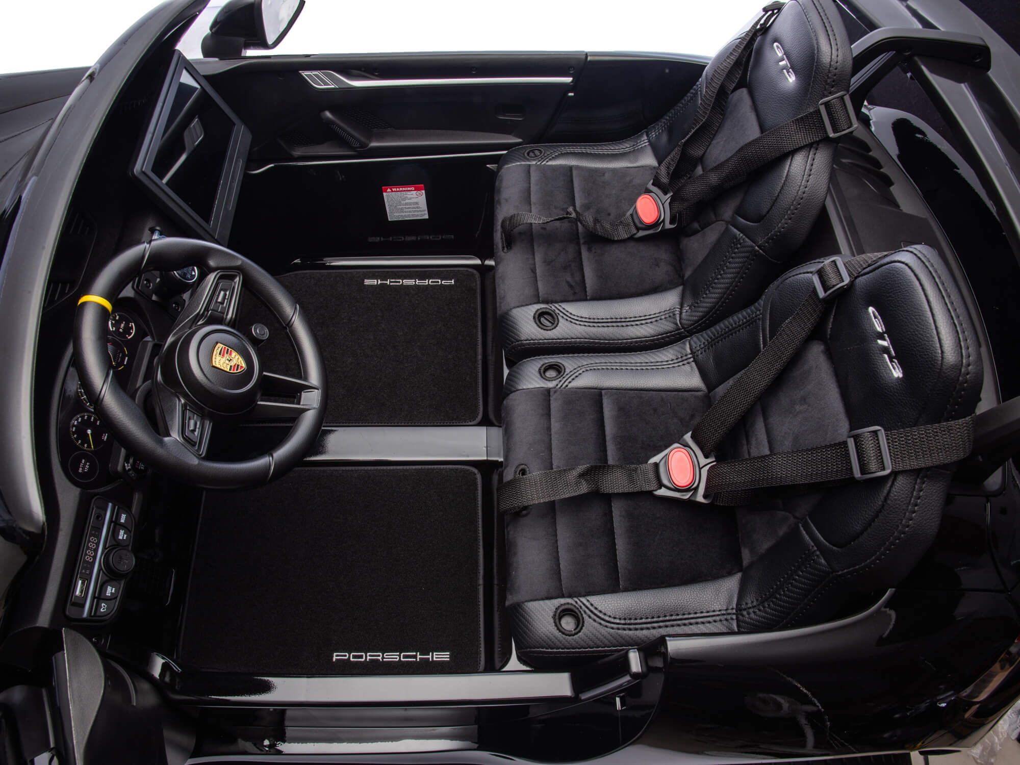 Porsche 911 GT3 24V Kids 2 (Two) Seater Ride On Car | Black