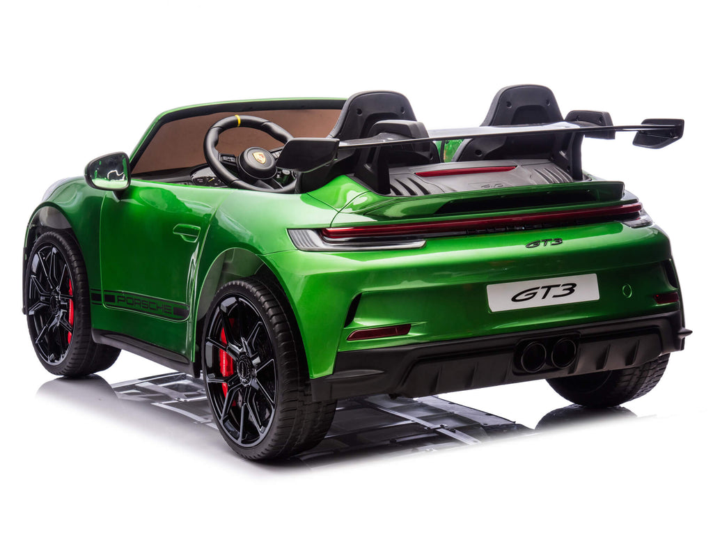 Porsche 911 GT3 24V Kids 2 (Two) Seater Ride On Car | Green