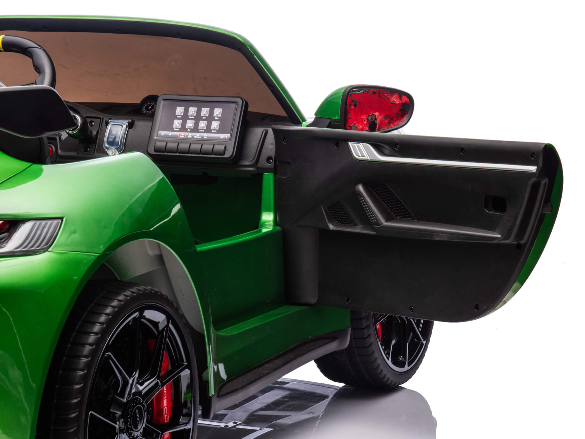 Porsche 911 GT3 24V Kids 2 (Two) Seater Ride On Car | Green