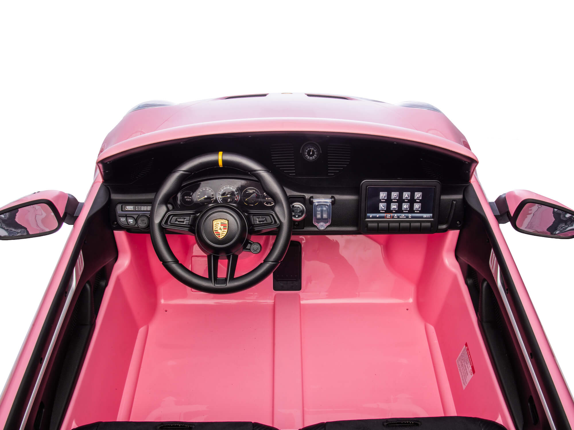 Porsche 911 GT3 24V Kids 2 (Two) Seater Ride On Car | Pink