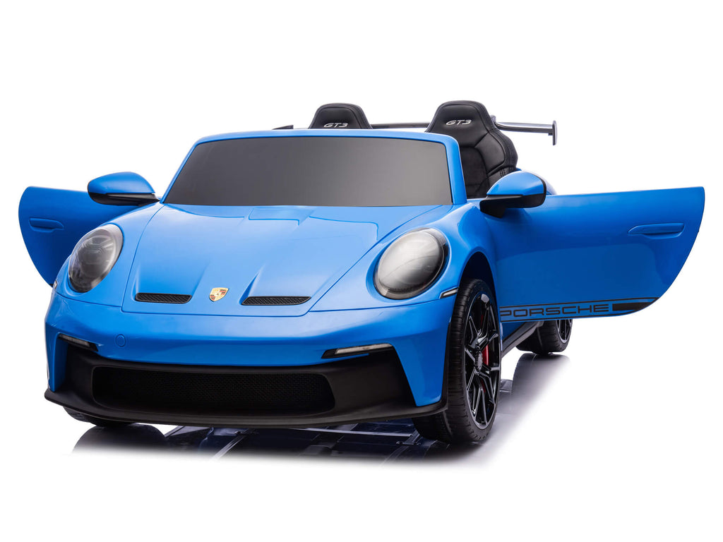 Porsche 911 GT3 24V Kids 2 (Two) Seater Ride On Car | Blue