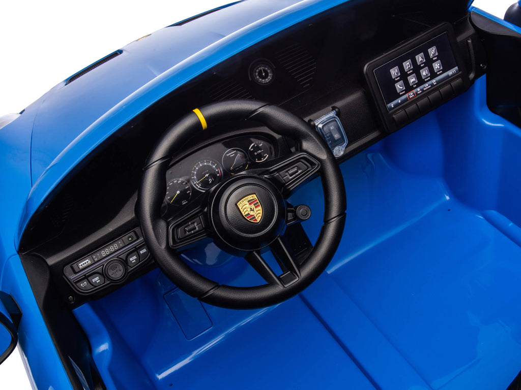 Porsche 911 GT3 24V Kids 2 (Two) Seater Ride On Car | Blue