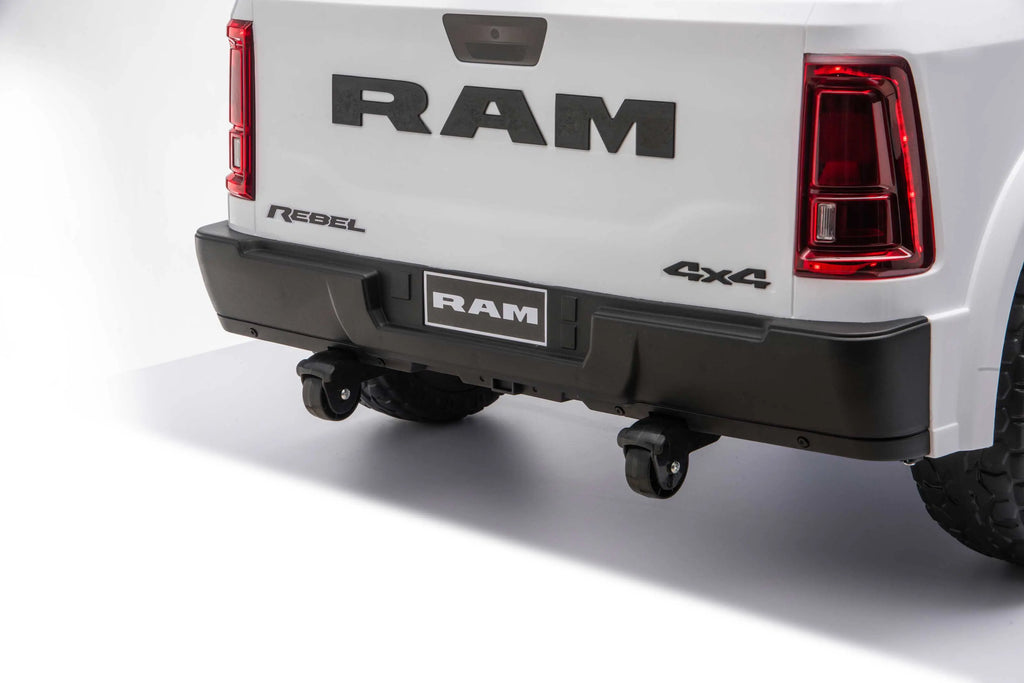Dodge Ram 2500 Rebel 24V Kids Ride-On Car Truck with R/C Parental Remote | Pink