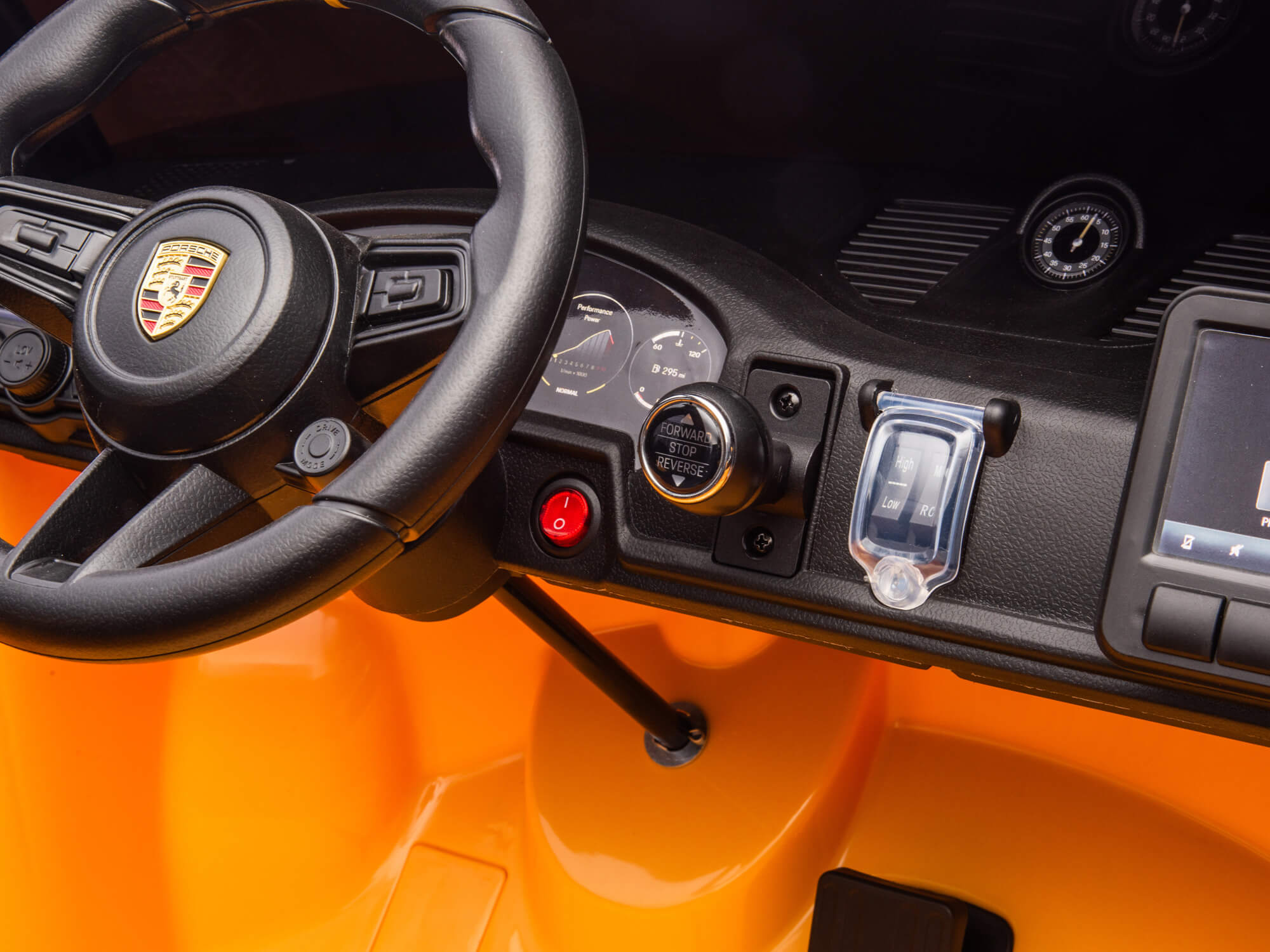 Porsche 911 GT3 24V Kids 2 (Two) Seater Ride On Car | Yellow