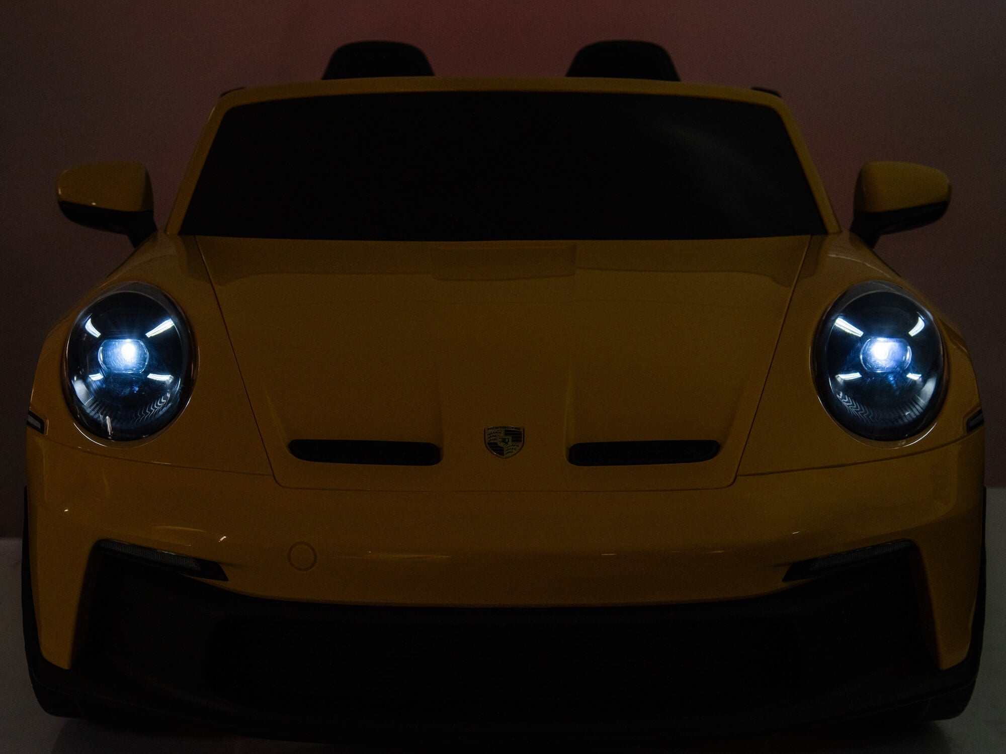 Porsche 911 GT3 24V Kids 2 (Two) Seater Ride On Car | Yellow