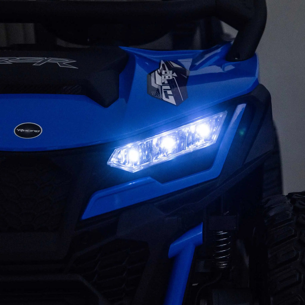 Trail Runner 24V 4WD Kids Ride-On UTV with R/C Parental Remote | Blue