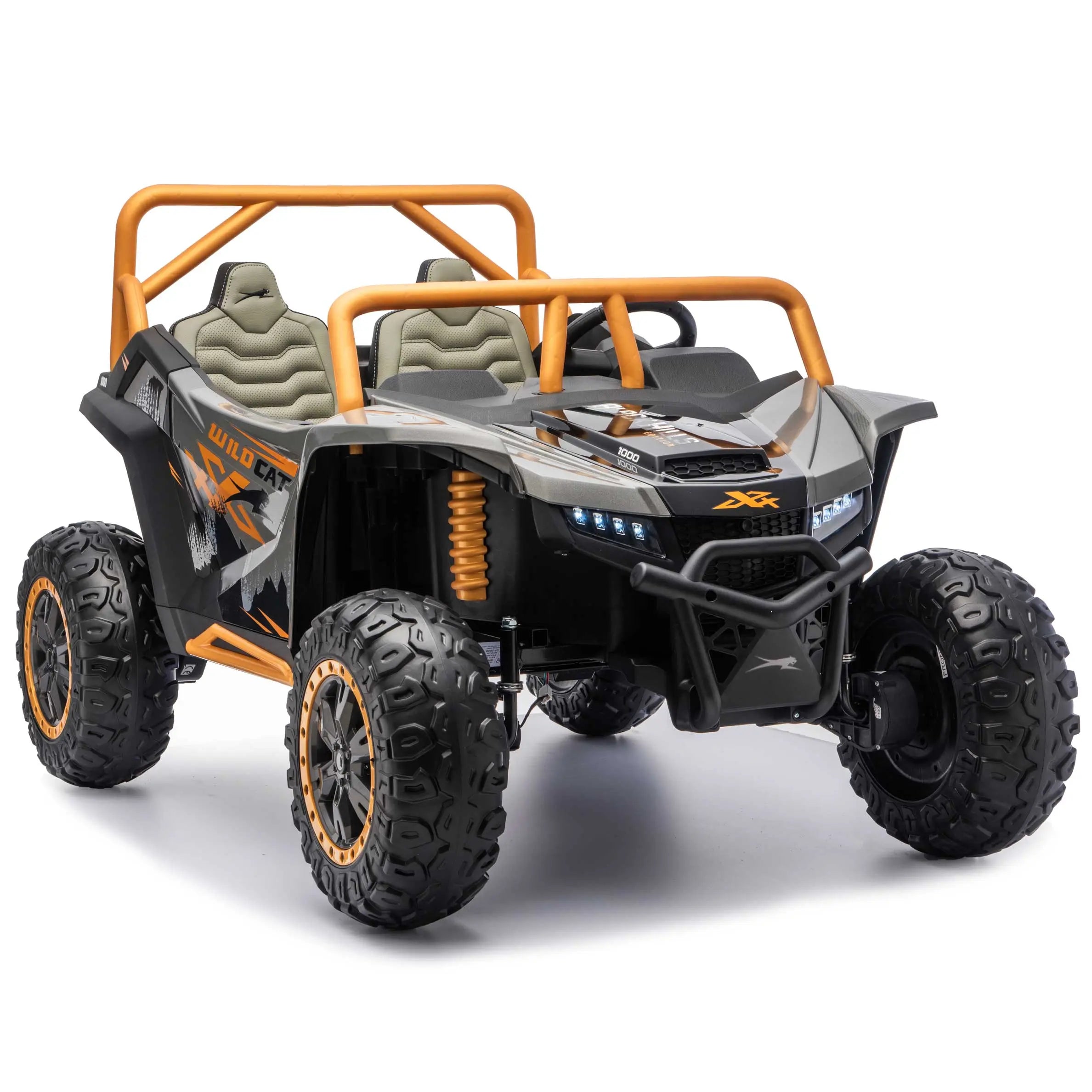 Arctic Cat XL 24V 4WD Kids Ride-On UTV with R/C Parental Remote | Gray