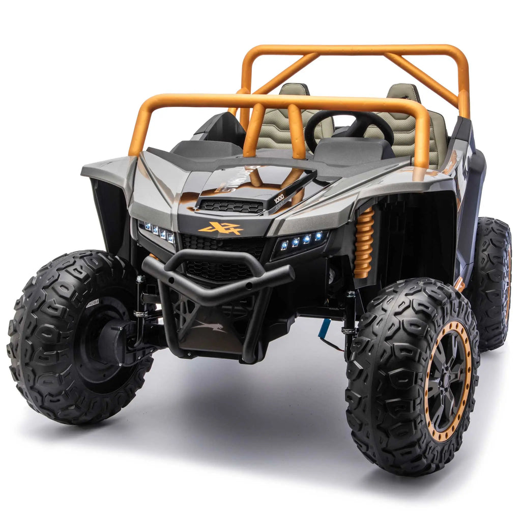 Arctic Cat XL 24V 4WD Kids Ride-On UTV with R/C Parental Remote | Gray