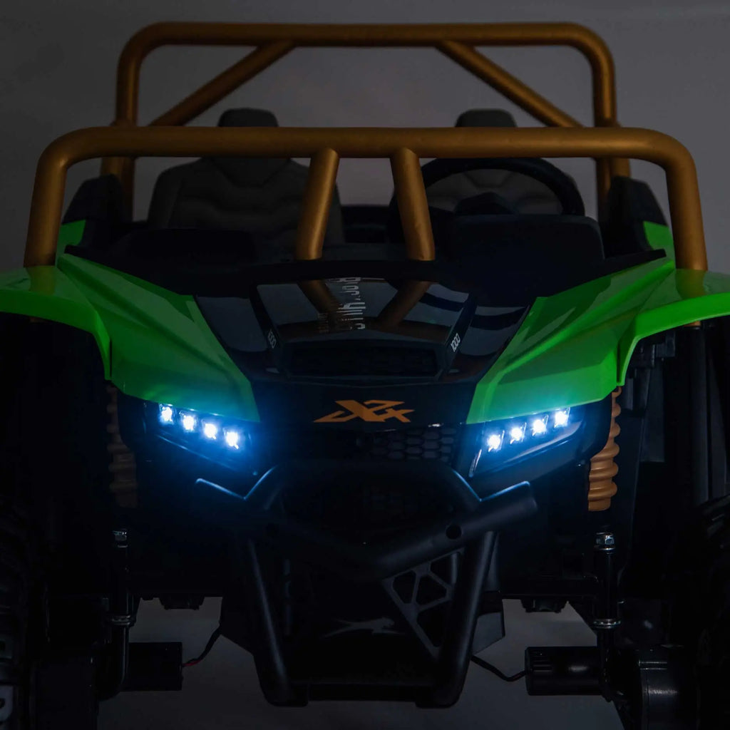 Arctic Cat XL 24V 4WD Kids Ride-On UTV with R/C Parental Remote | Green