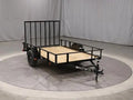 6×10 Single Axle Utility Trailer – Wood Floor &amp; LED Lights