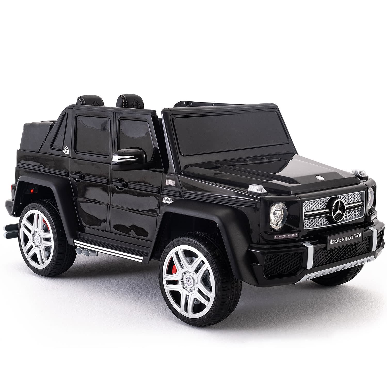 Mercedes Maybach G650 12V Kids Ride-On Car with Parental Remote | Black