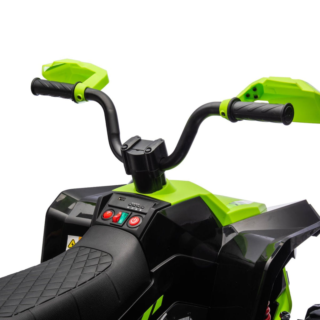 OutdoorToys Blizzard Kids Electric Ride On Quad Bike