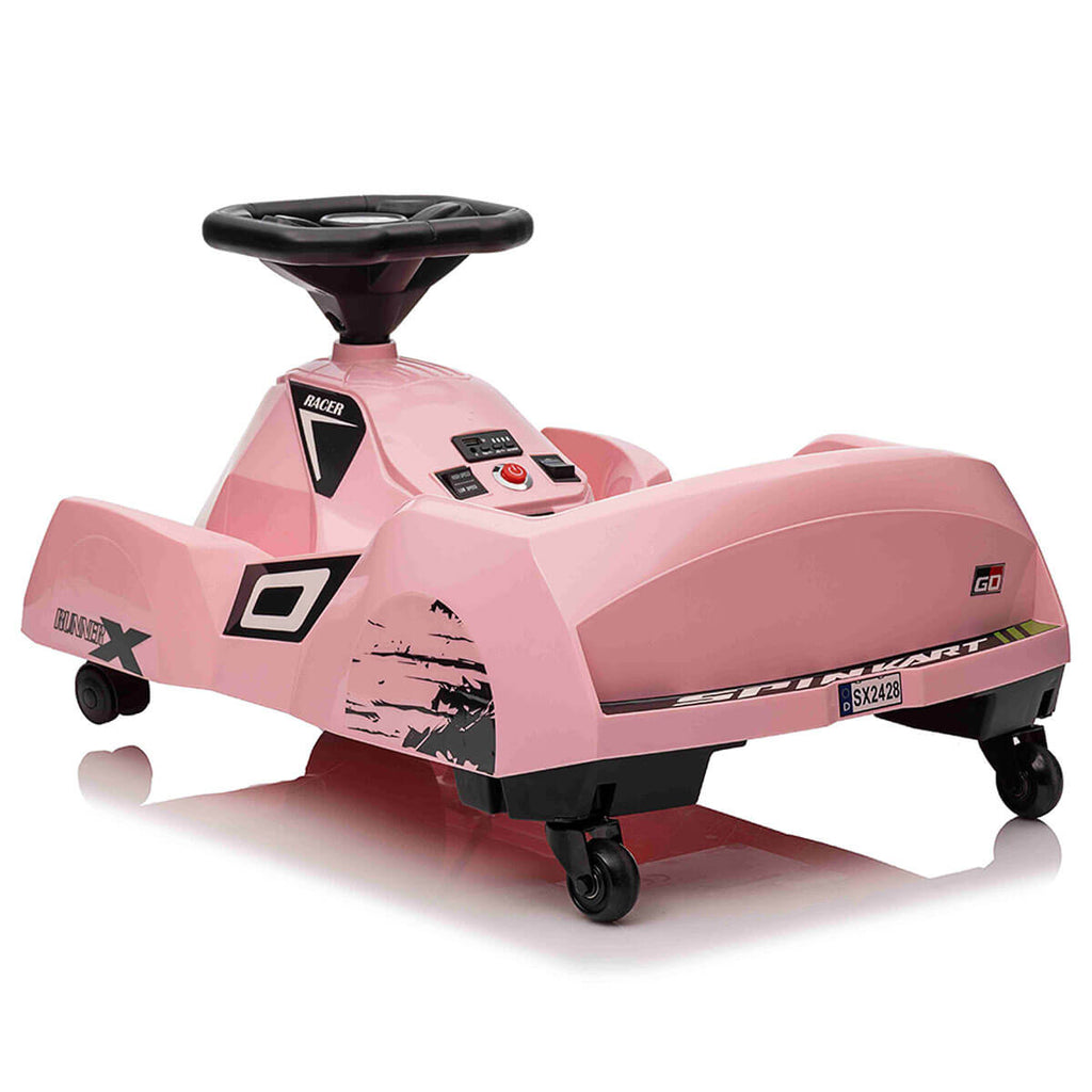 Outdoortoys Spin Kart Kids Electric Ride On Car