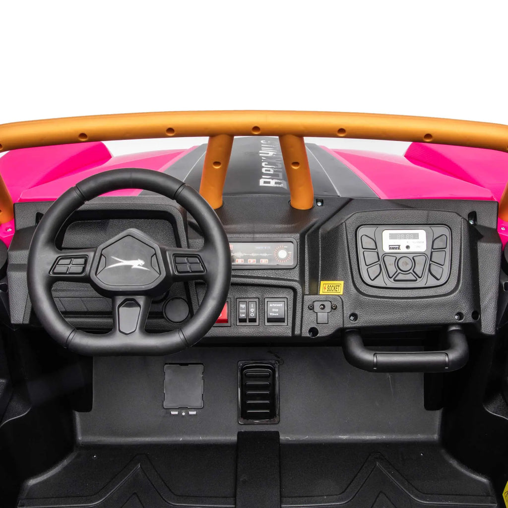 Arctic Cat XL 24V 4WD Kids Ride-On UTV with R/C Parental Remote | Pink