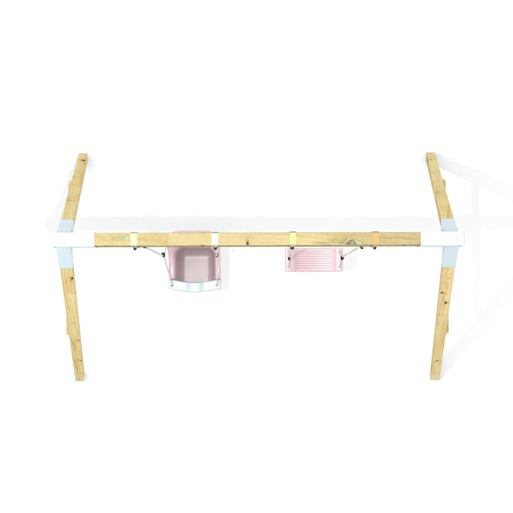 PolarPlay Premium Double Swing Set