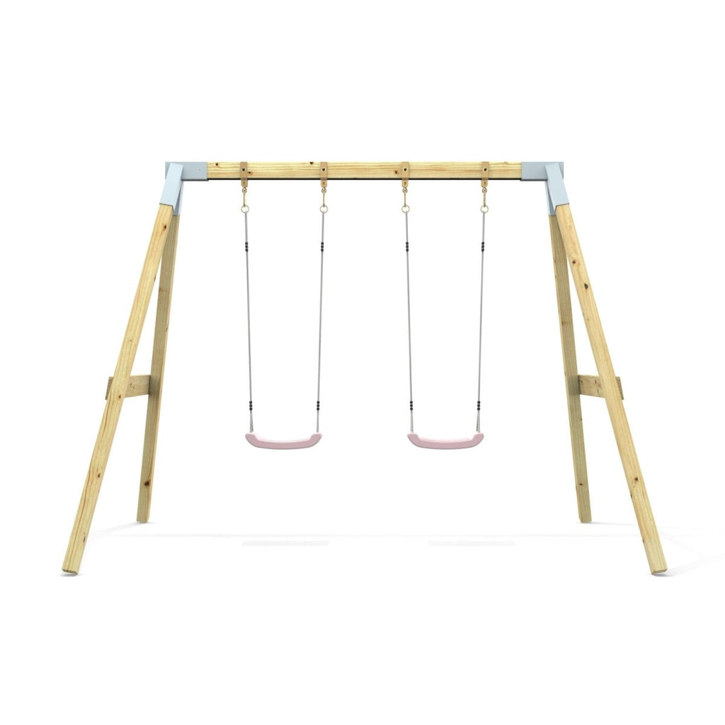 PolarPlay Premium Double Swing Set