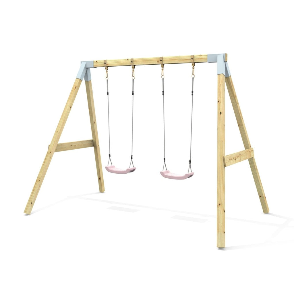 PolarPlay Premium Double Swing Set