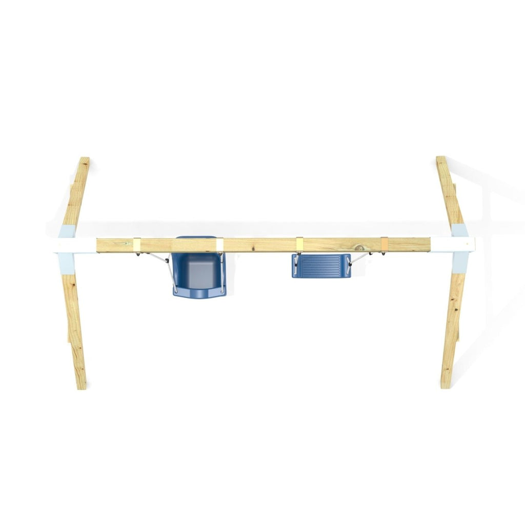 PolarPlay Premium Double Swing Set