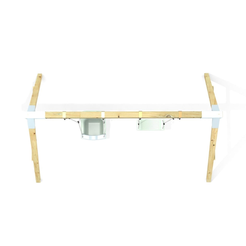 PolarPlay Premium Double Swing Set