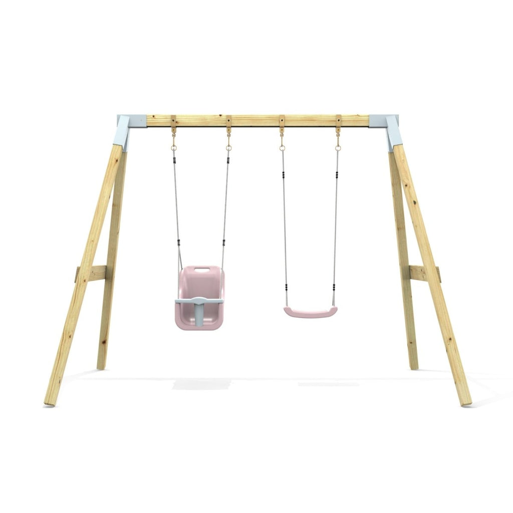 PolarPlay Premium Double Swing Set