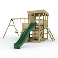 ClassicPlay Sentinel XL Lookout Tower with 3 Decks, Double Swing, Monkey Bars and Slide