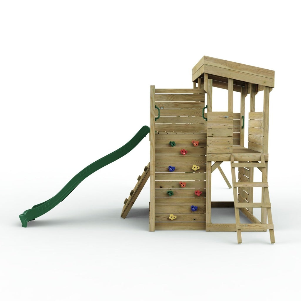 ClassicPlay Sentinel XL Lookout Tower with 3 Decks, Double Swing and Slide