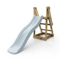 Rebo 6 ft Freestanding Kids Slide - Ice Blue
