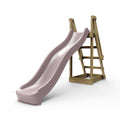 Rebo 8 ft Freestanding Kids Slide - Dusky Pink
