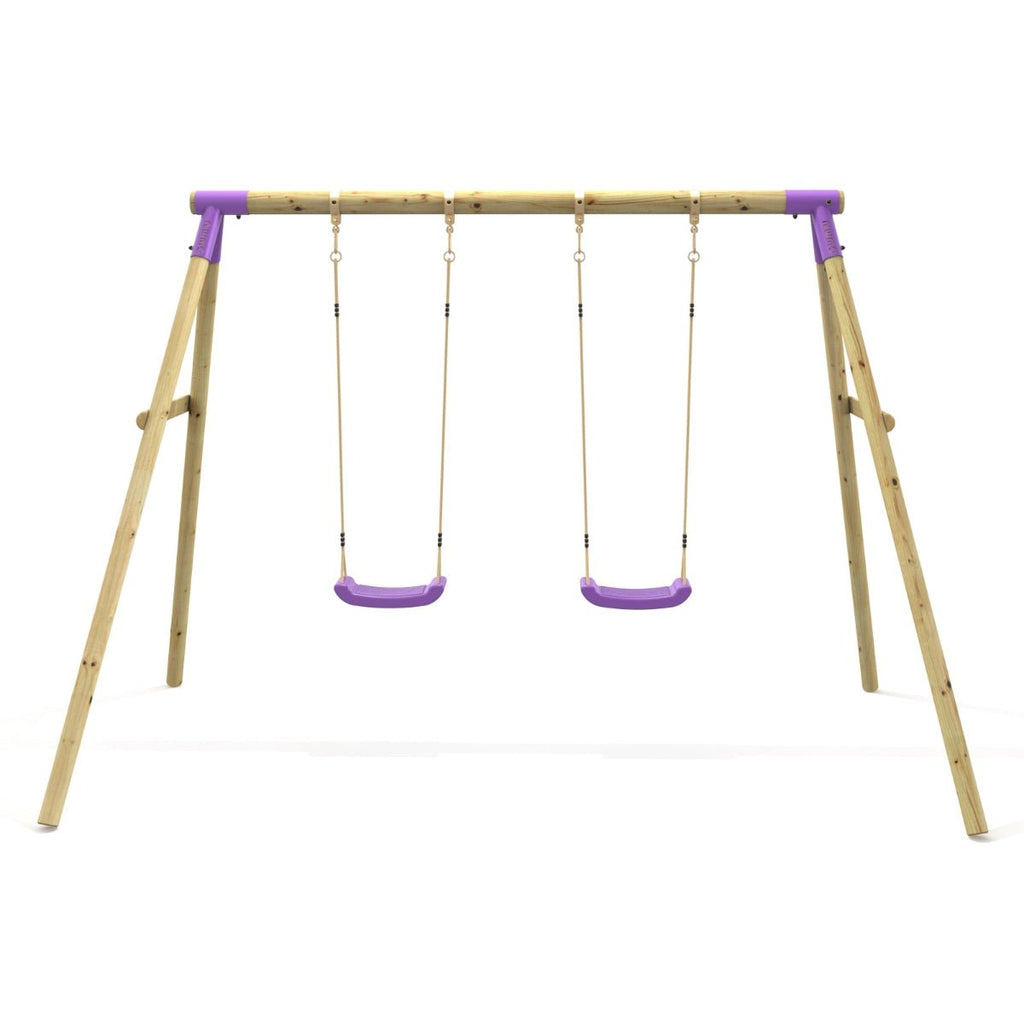 Rebo Double Swing Set - Venus Purple