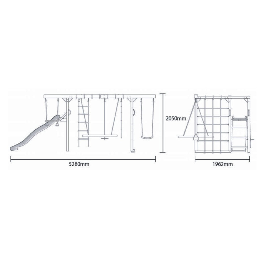 Rebo GymCube Climbing Frame