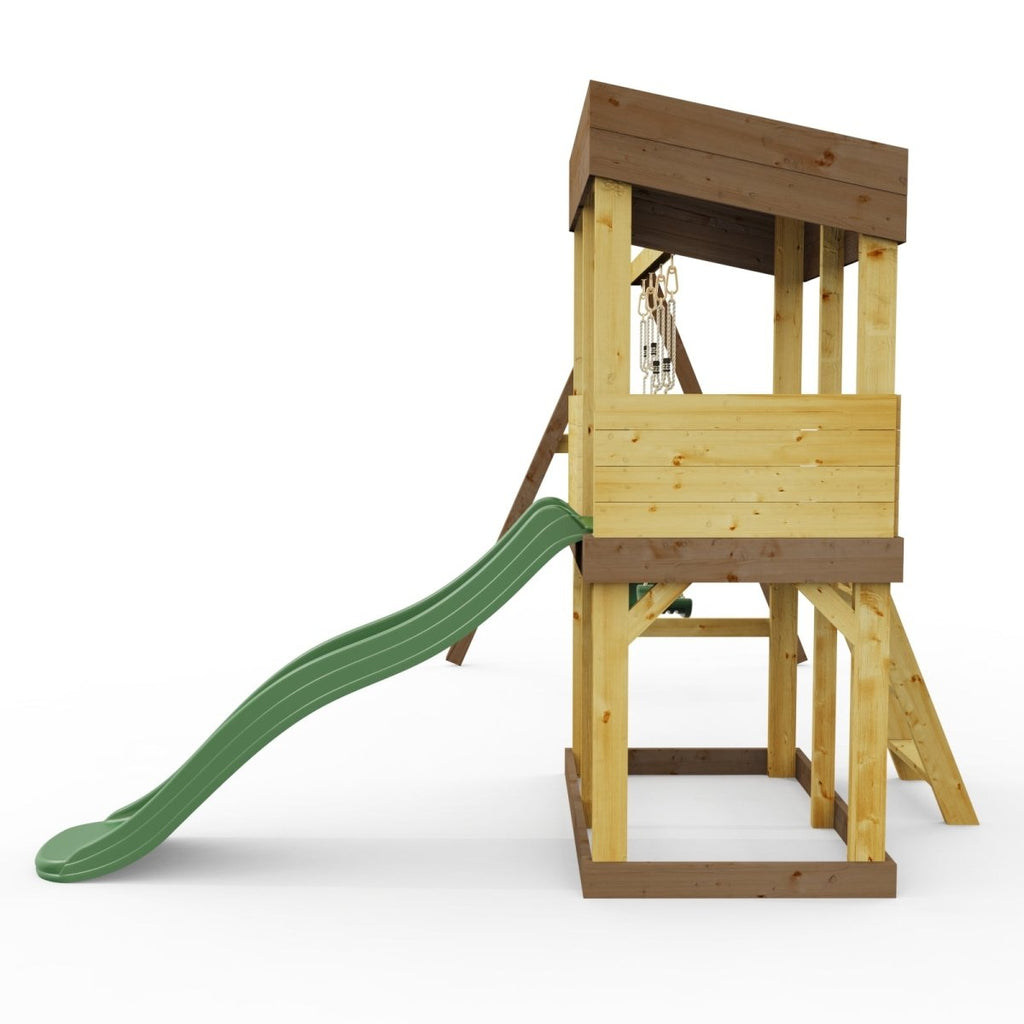 Rebo Lookout Tower with Double Swing and Wave Slide