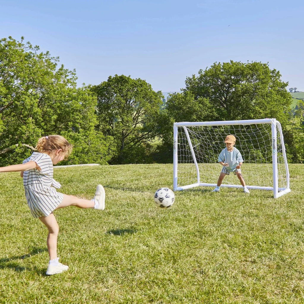 Rebo Portable PVC Football Goal with Training Kit - 6 x 4 FT