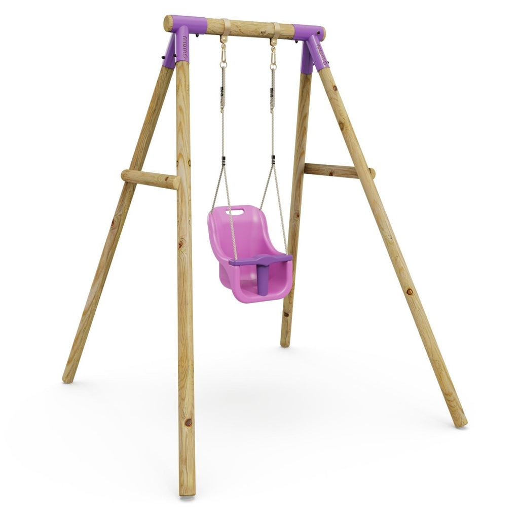 Rebo Single Swing Set - Pluto Purple