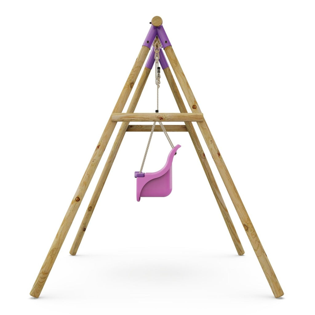 Rebo Single Swing Set - Pluto Purple