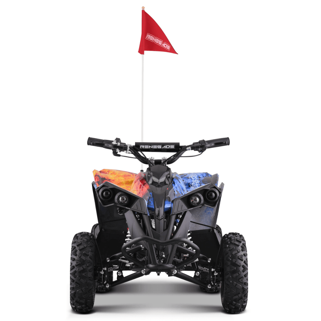 Renegade Race-X Kids 36V Electric Mini Quad Bike - Fire
