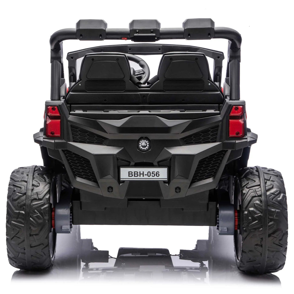 Trail Rider 24V 4WD Kids Ride-On UTV with R/C Parental Remote | Deep Pink