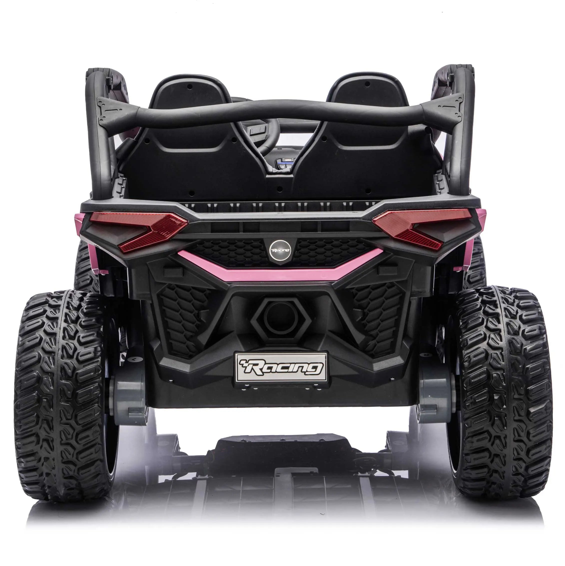 Trail Runner 24V 4WD Kids Ride-On UTV with R/C Parental Remote | Pink