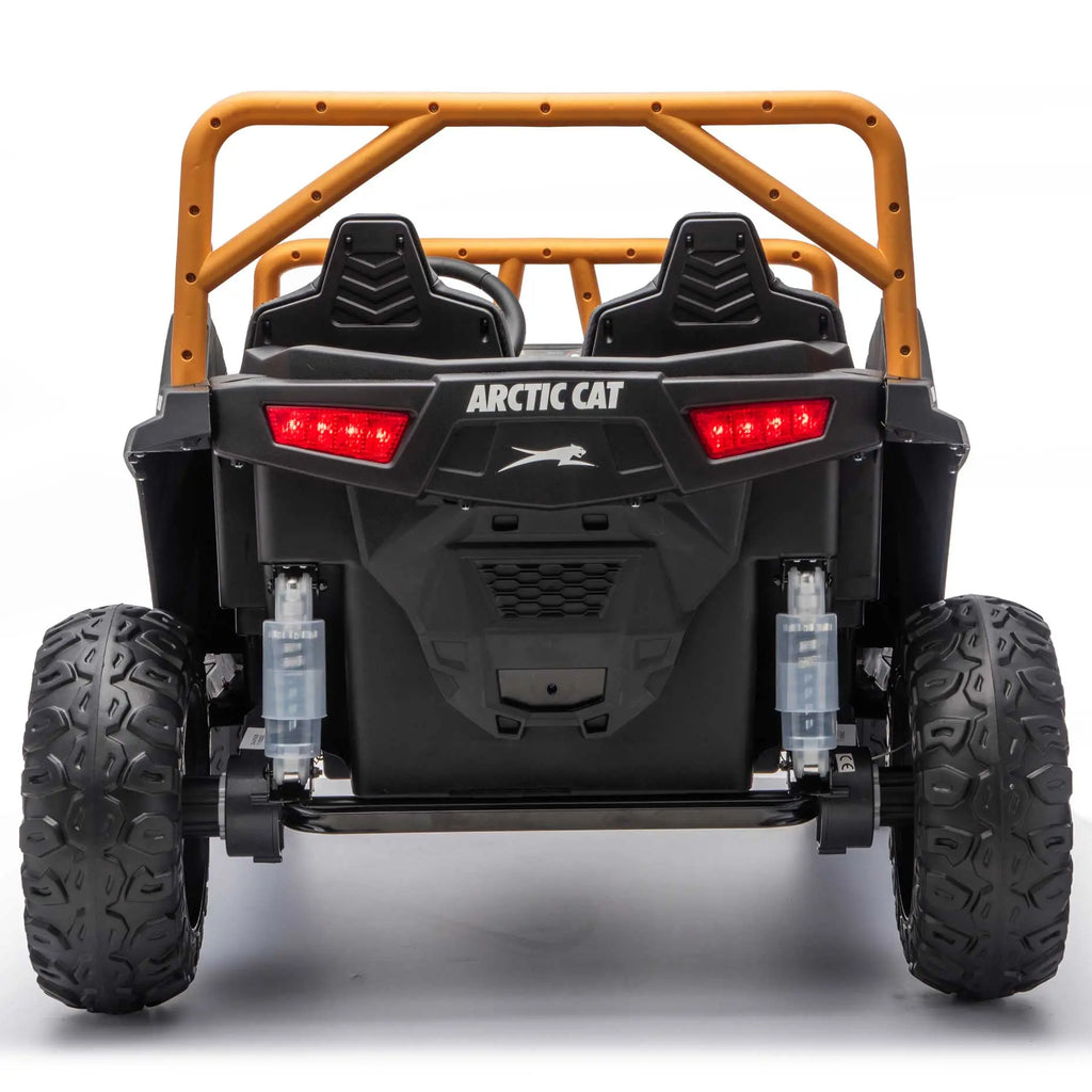 Arctic Cat XL 24V 4WD Kids Ride-On UTV with R/C Parental Remote | White