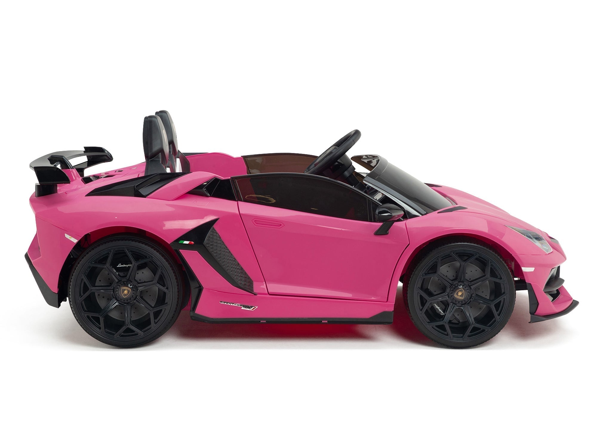 Lamborghini Aventador SVJ Drift Edition 24V Kids Ride-On Car with R/C Parental Remote | Pink